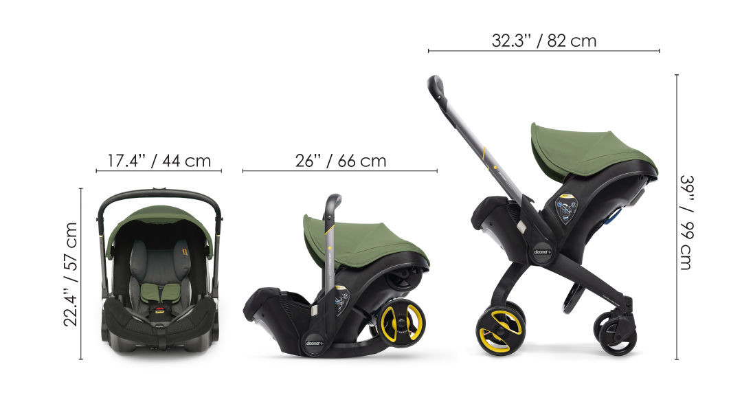 Doona + Car Seat & Stroller - Midnight Edition - Image 39